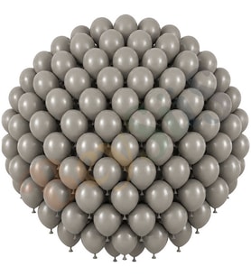 Taş Renk Lateks Retro Balon (30 cm) - 100 Adet