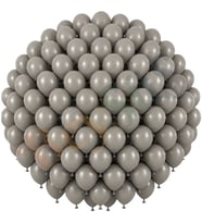 Taş Renk Lateks Retro Balon (30 cm) - 100 Adet