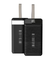 Powerway 60000 Mah Beyaz Powerbank Qc60 22.5w Kablolu 3.0 Güç Kaynağı Güç Bankası