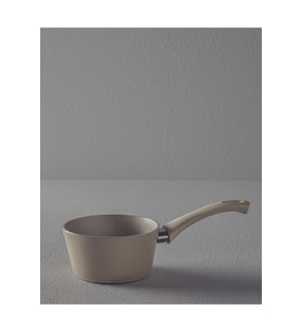 Şık 14 cm Bej Sos Tenceresi, Dayanıklı ve Kullanışlı Tasarım