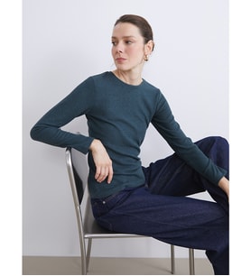 LCW EVERYDAY Yeşil Bisiklet Yaka Kadın Body