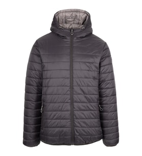 Trespass MAJKCATR0025 Senby Male Reversible Black Erkek Outdoor Ceket (Siyah)