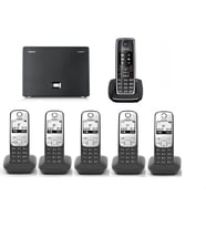 Gigaset Analog & Ip 6 Dahili Dect Telsiz Kablosuz Telefon Santrali C550-A690