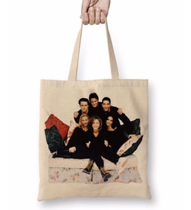 FriendsTV Bez Çanta Uzun Saplı