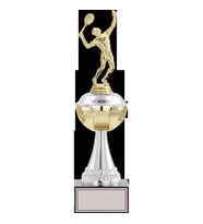 ODAK KUPA - Figürlü Kupalar - Tenis Erkek Figürlü Kupalar FG-045 A - 38 cm