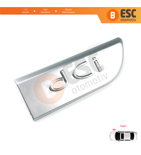 Renault Megane MK2 Scenic MK2 için Sağ Krom DCI Monogram Amblemi Yazısı 8200717150