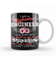 I Am A Mechanical Engineer I Was Born With Kupa Bardak Porselen
