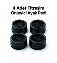 Mey İthalat® 4'lü Set Çamaşır Makinesi Titreşim Önleyici Ped