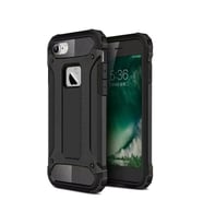 Apple iPhone 7 8 Kılıf Tank Zırh Sert Silikon Kapak Siyah