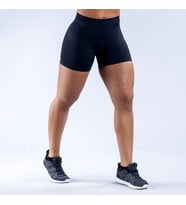 DFYNE Kadın Siyah Seamless Spor Şort