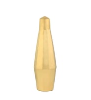 Vitale Dome Dekoratif Vazo Gold 14x14x45 cm AK.WLT0669