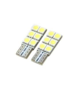 T10 Duy 6 Smd Dipsiz Yönsüz Led Oto Ampulü - Beyaz