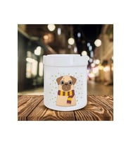 Dog Baskılı Seramik Küllük