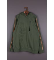 Bebek-Çocuk Yeşil Kapüşonlu Sweat