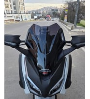 MOTOCAM Honda Forza 250 Ön Cam 2018-2020 Model 43cm Siyah Renkli 4mm