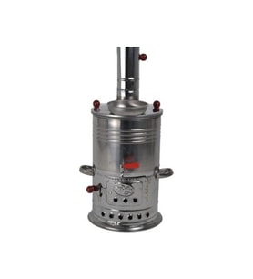 3.5 Litre Geleneksel Çelik Semaver Tek Musluklu, Dayanıklı ve Şık