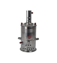 3.5 Litre Geleneksel Çelik Semaver Tek Musluklu, Dayanıklı ve Şık