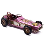 dekoratif Metal  Vintage Sprint Car Roadster Tarzı Üstü Açık Klasik Araba (Karışık)