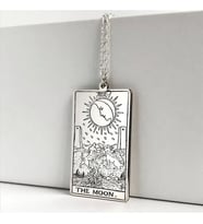 Kişiye Özel Tarot (The Moon) Ay Kolye