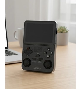 Wi-fi Özellikli Taşınabilir Retro Oyun Konsolu Analog Joystickli