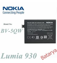 Nokia BV-5QW Batarya Nokia Lumia 930 Uyumlu Batarya