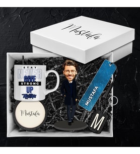 Motto Gift Erkeklere Özel Tasarım Karikatür Biblolu Hediye Kutusu 112973
