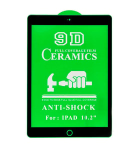 Apple iPad 10.2 (8.Nesil) Zore Tablet Seramik Ekran Koruyucu (Siyah)