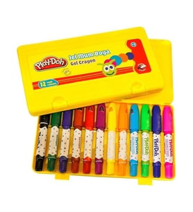 Play-doh Jel Mum Boya Crayon 12 Renk Pp Box