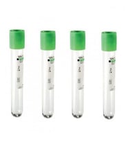 Vacusera Yeşil Kapak Lityum Heparin Kan Alma Tüpü 9 Ml-16x100 mm