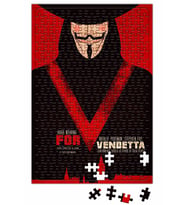 V For Vendetta Puzzle 240 Parça Yapboz