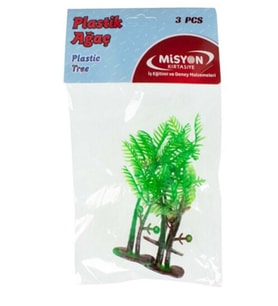 Misyon Plastik Maket Ağaç 3Lü Msy-3006 - 2 paket