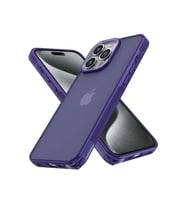iPhone 14 Pro Kılıf Elegant Kapak - Derin Mor