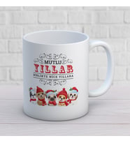 Birlikte Nice Yıllara Yazılı Yılbaşına Özel Hediyelik Kupa Bardak