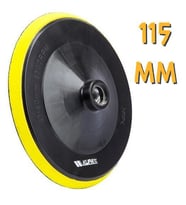 Kupa Yuvarlak Cırt Zımpara Tabanı 115 mm. (Sarı)