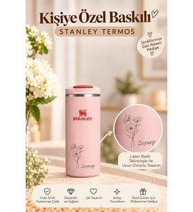 Kişiselleştirilebilir Stanley The Transit Fliptop Termos 0.35L Özel İsim ve Tasarımlı Hediye