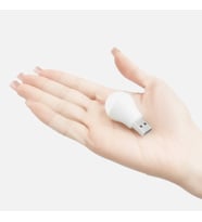 Tüm Usb Girişleri Ile Uyumlu Ampul Tasarımlı Mini Usb Led Işık - Lambası - Aydınlatma