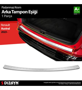 Renault Austral Krom Arka Tampon Eşiği 2023 Üzeri A+ Kalite