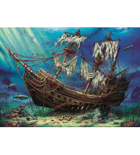 Anatolian Batık Gemi Puzzle - 1500 Parça - 4558