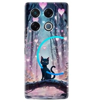 Infinix GT 20 Pro Kılıf Boutique Baskılı Resimli Love Cats Tree Pcode -050