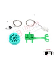 Fiat Punto MK2 188 188AX 1999-2005 3/5 Kapı 0046536312 İçin Ön Sol Kapı Cam Kriko Tamir Seti