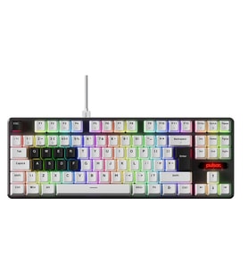 Pulsar PCMK2 HE %80 TKL ISO Hall Effect Manyetik Switch RGB Hotswap Beyaz Mekanik Gaming Klavye (PCMK2HE821W)