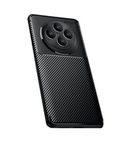 Oppo Reno 11 Fs Kılıf Auto Focus Karbon Kapak - Siyah