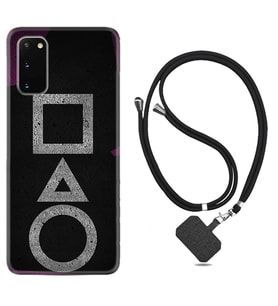 Samsung A02S A03S A10 A12 A13 A21S A22 Kılıf Boyun Askılı Silikon Game Begin 1799