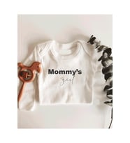 Mommy's Girl Uzun Kol Çıtçıtlı Organik Bebek Body