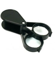 20X30 2K-30Mm Çıft Optik Lens Katlanan Cep Büyüteç
