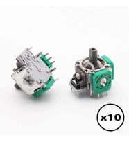 10 ADET XBOX ONE Analog Motoru Kaliteli Xbox One Kollar İçin Orjinal Yedek Parça Xbox One Kol Tamiri (Yeşil)