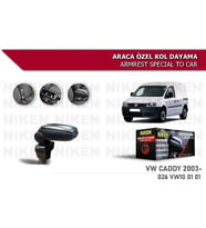 Vw Caddy Araca Özel Kol Dayama Kolçak 2003 ve sonrası Niken (Siyah)