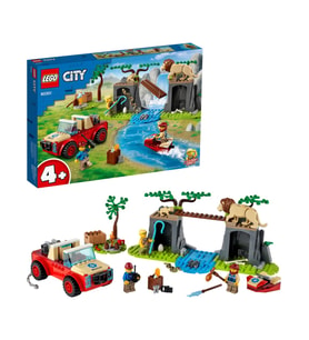 Lego City Vahşi Hayvan Kurtarma Jipi 60301
