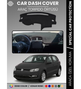 VOLKSWAGEN POLO (2009-2019) Torpido Örtüsü Ön Göğüs Koruma Torpido Koruma Tam Uyum Kaymaz Özel Kesim