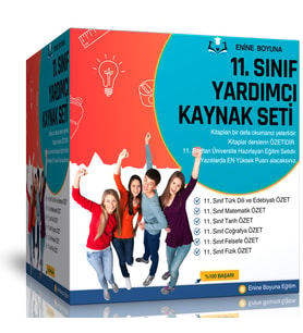 11. Sınıf Yardımcı Kaynak Seti (6 ANA Ders)